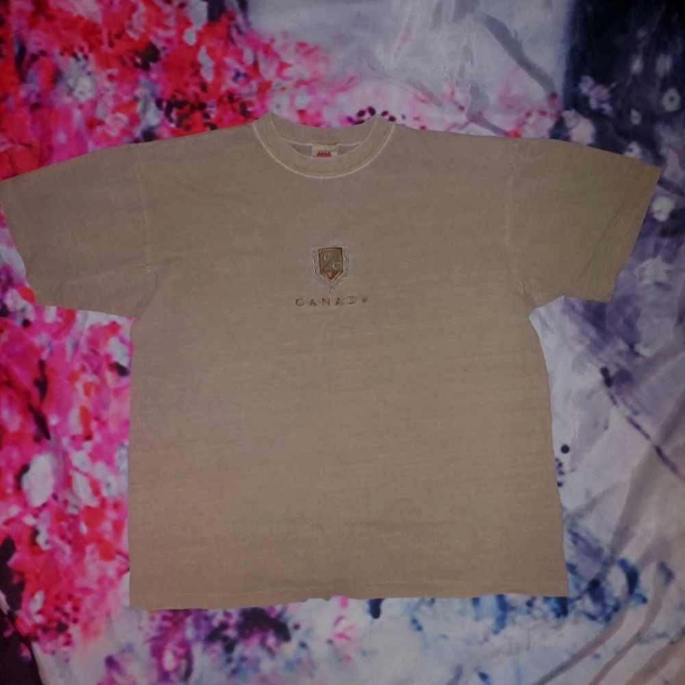 Vintage Canada Center Logo T Shirt